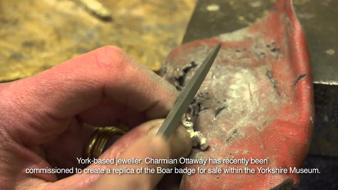 York Boar Badge, as worn by supporters of King Richard III (c.1483)