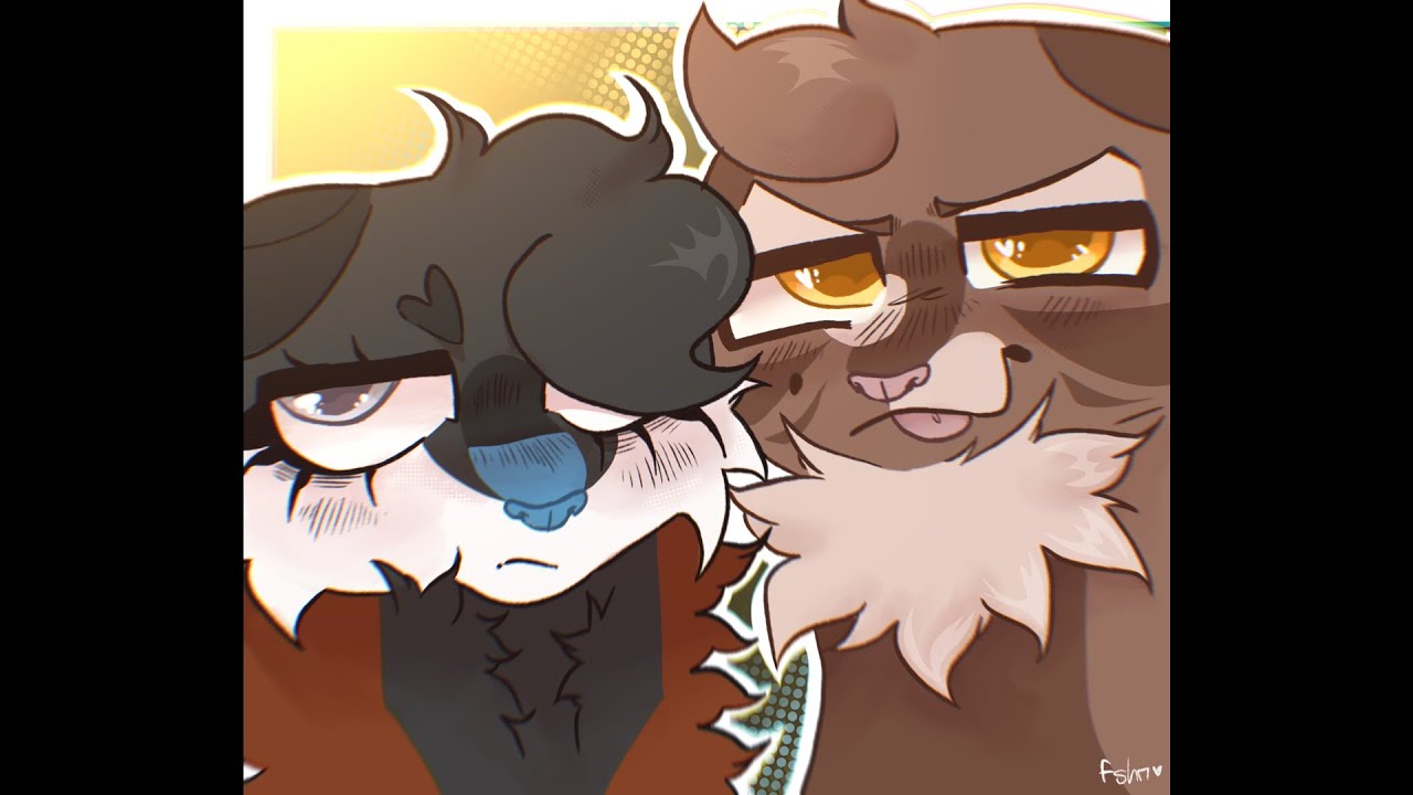 Duckpaw and Cedarpaw Speedpaint [flash warning]