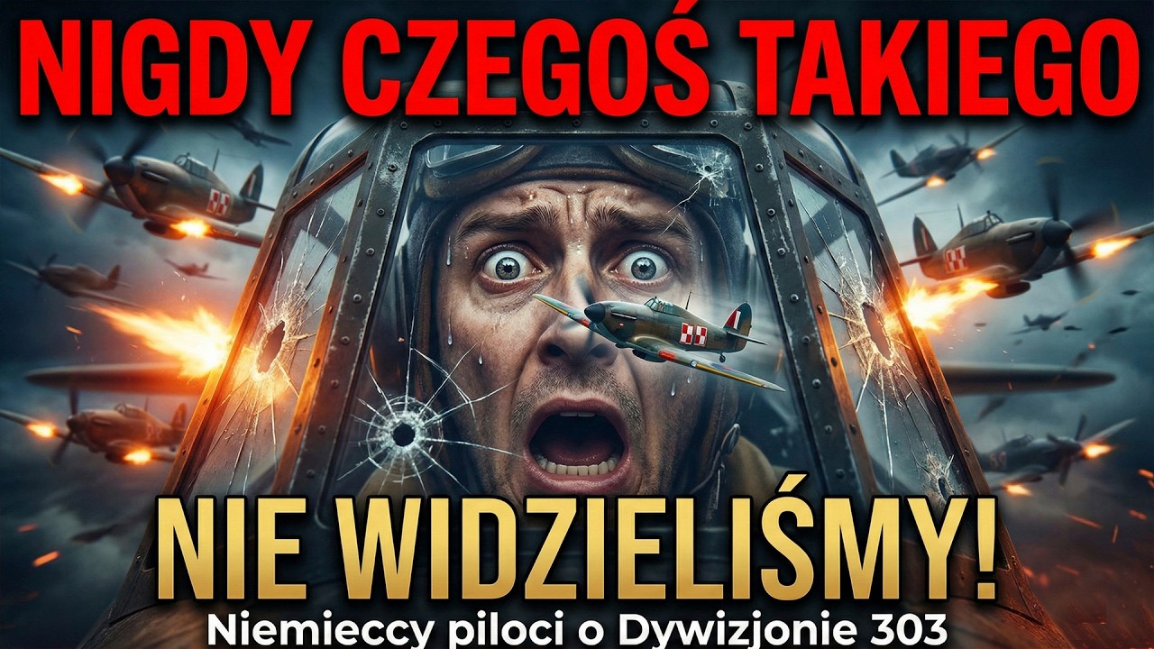 Nie latają — atakują jak szaleńcy. Co Niemcy zobaczyli, gdy spotkali Dywizjon 303