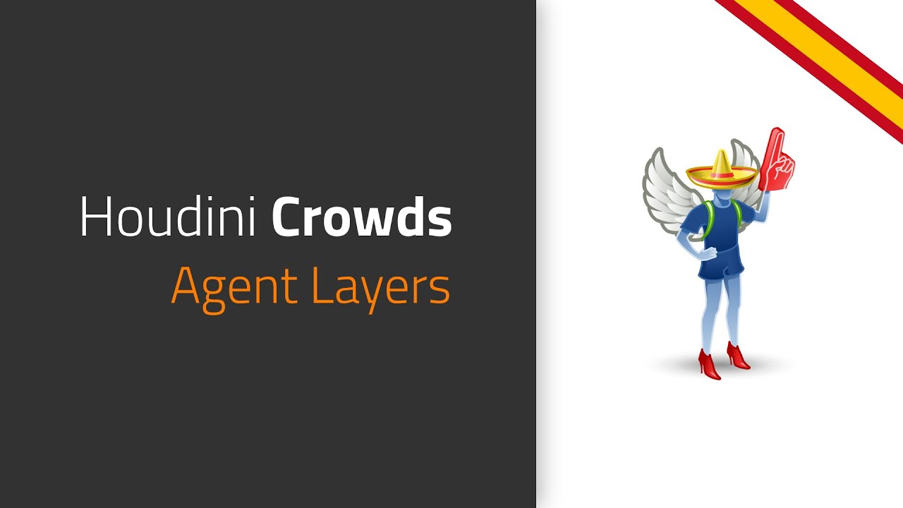 A&ntilde;adir props a tu personaje en HOUDINI 19 (Agent Layers) | Crowds en Houdini