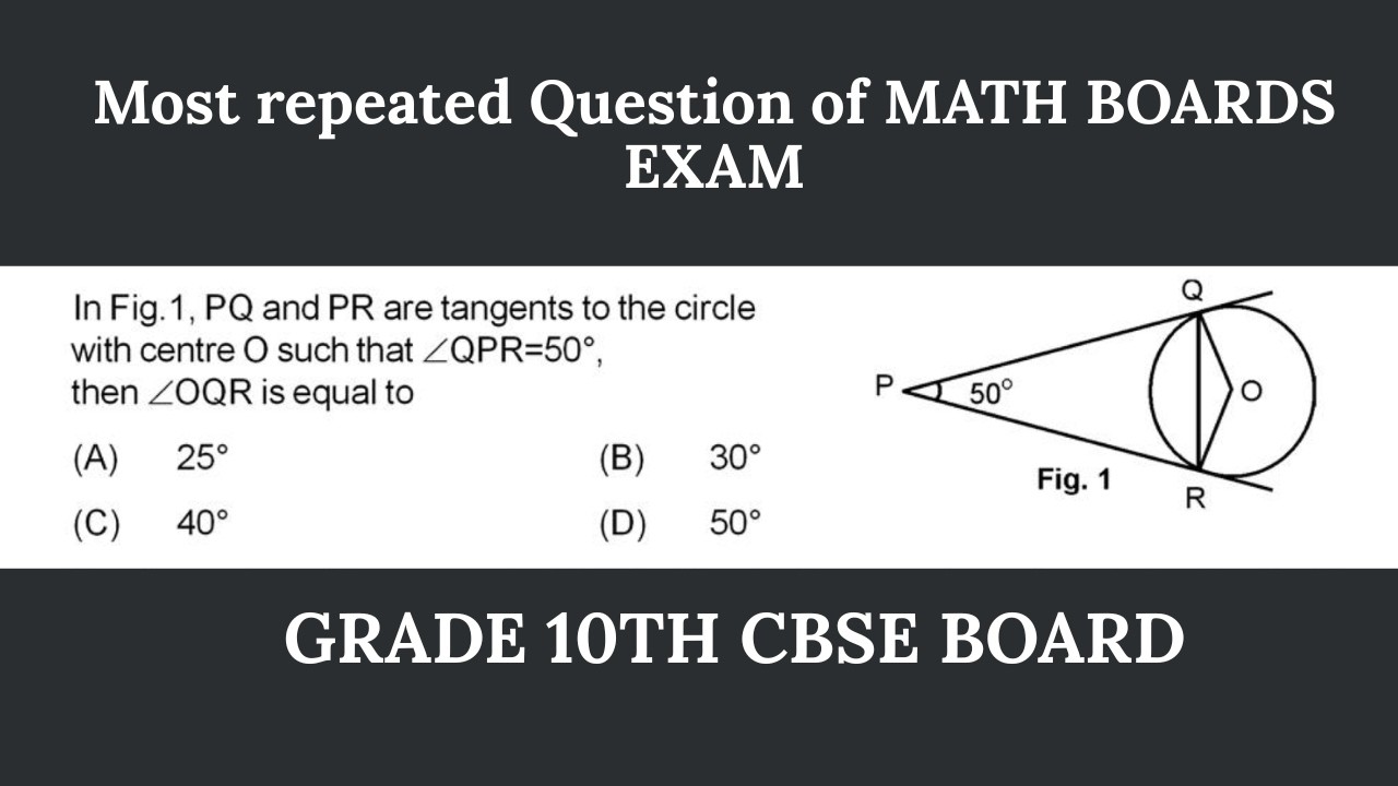 Most repeated question of Math | Class 10th | Expected question | CBSE | Board Exams 2026