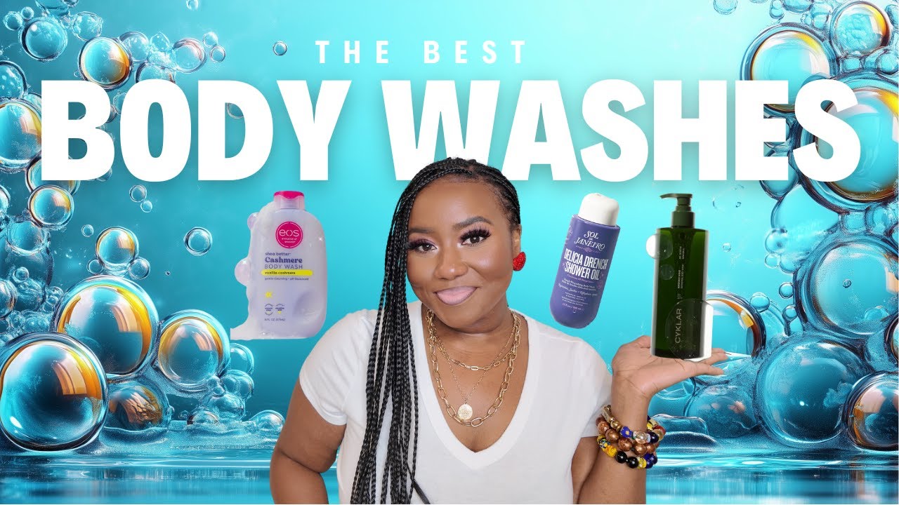 I'VE TRIED OVER 100+ BODY WASHES | THESE ARE THE TOP 5 MOST MOISTURIZING BODY WASHES OF 2025 🧼🚿