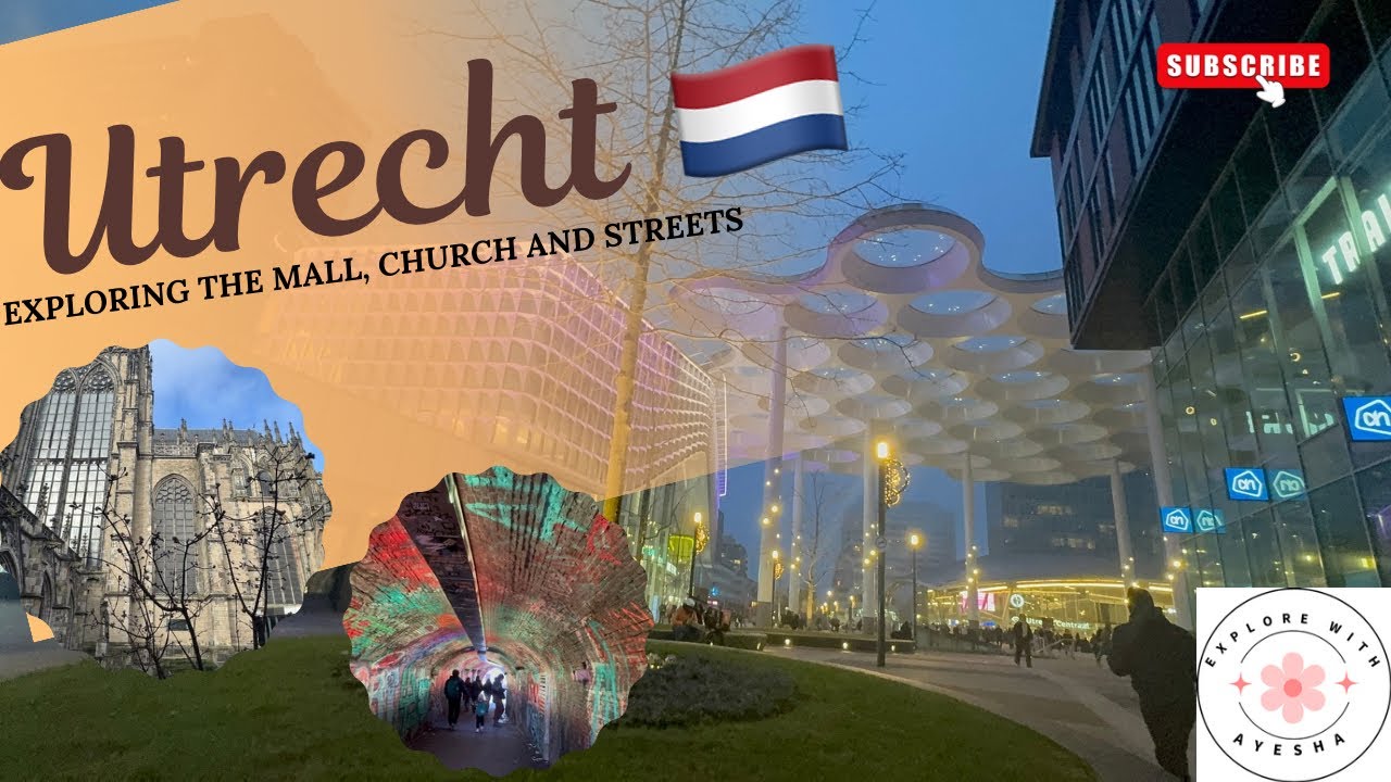 Exploring Utrecht, Netherlands 🇳🇱 | Canals, Dom Tower & Cozy Streets