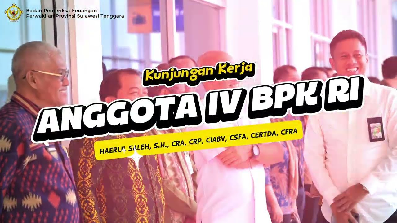 Kunjungan Kerja Anggota IV BPK RI