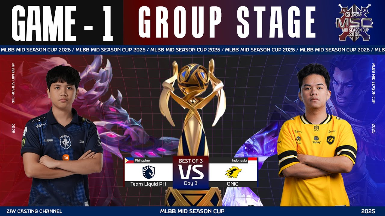 [Game - 1] Team Liquid PH vs ONIC | MSC 2025