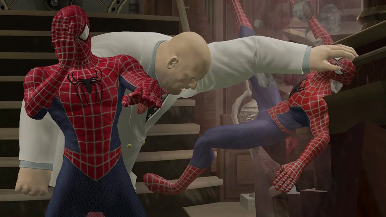 Spider-Man 3 | Fighting Kingpin w/ Red Suit (Mod)