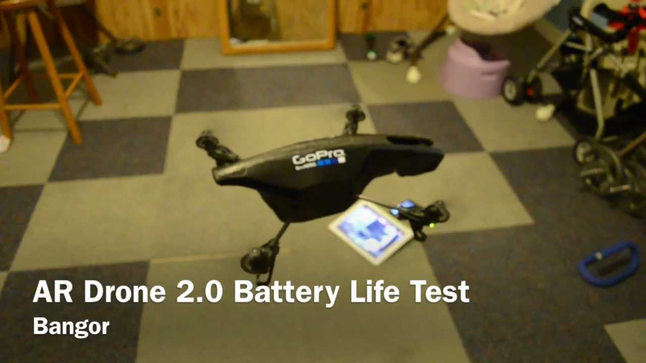 AR Drone 2.0 Battery Life Test