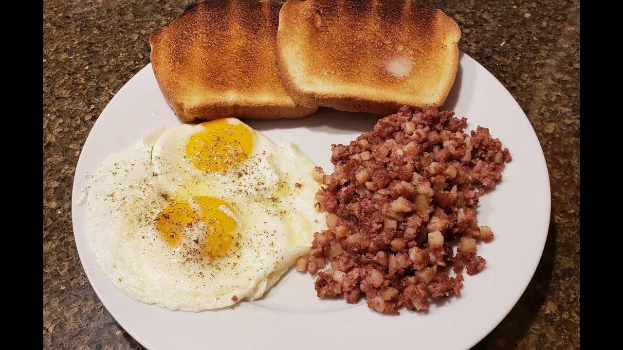 Cast Iron Corned Beef Hash and Eggs