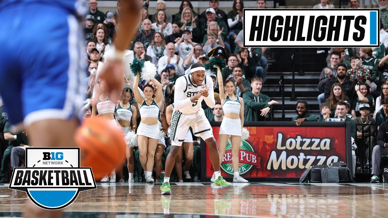 Buffalo at Michigan State | Highlights | Big Ten Men's Basketball  | Dec. 30, 2022