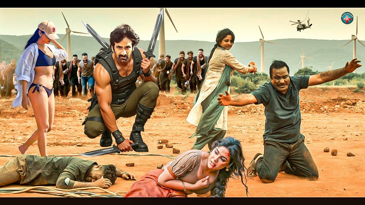 Aughad (2025) Full Hindi Dubbed Movie | Ravi Teja, Rachita Ram | South Action Blockbuster HD