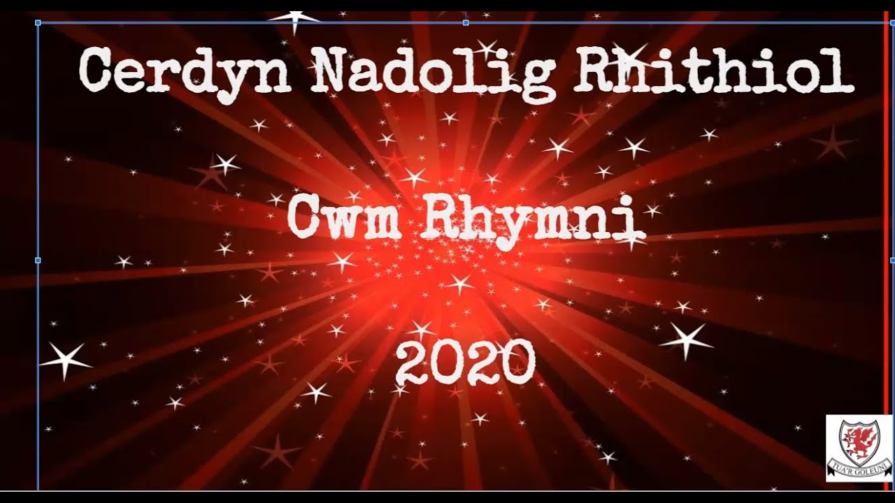 Cerdyn Nadolig Ysgol Gyfun Cwm Rhymni - 2020