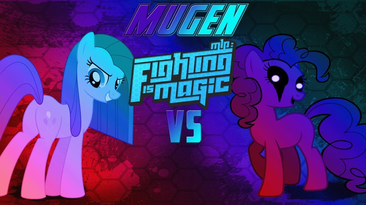 Mugen Fighting Is Magic Pinkamena VS Zalgo Pie
