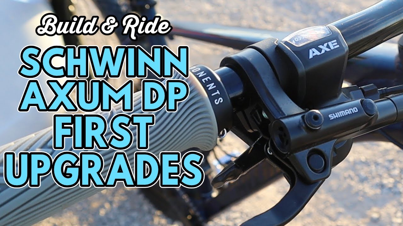 Schwinn Axum DP - First Upgrades! New Brakes Are A Must | Budget Hardtail
