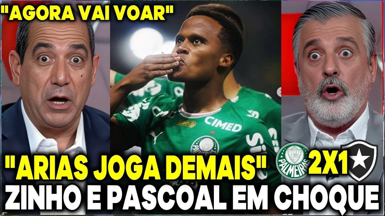 PASCOAL E ZINHO FICARAM EM CHOQUE COM O PALMEIRAS 