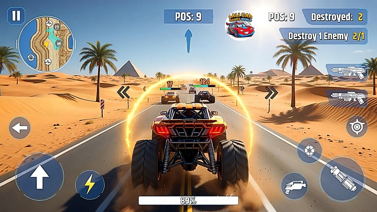 Monster Truck Rocket Arena 🚗💥 Crazy Battle Racing Game  Android Gameplay 2026