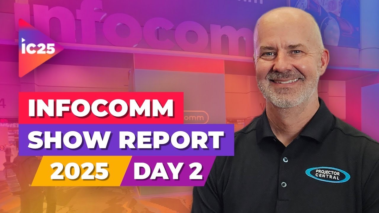 ProjectorCentral InfoComm 2025 Day 2 Projector & Screen Highlights