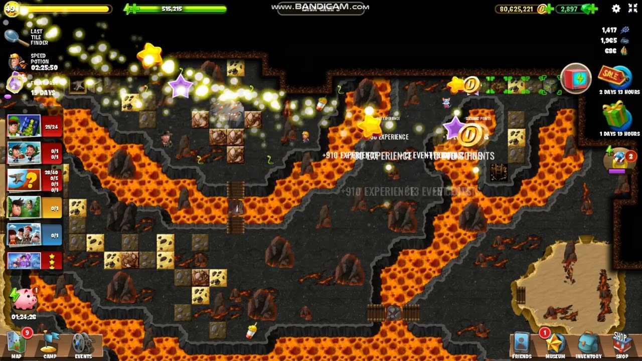 Lava Cave 3 - Diggy's Adventure