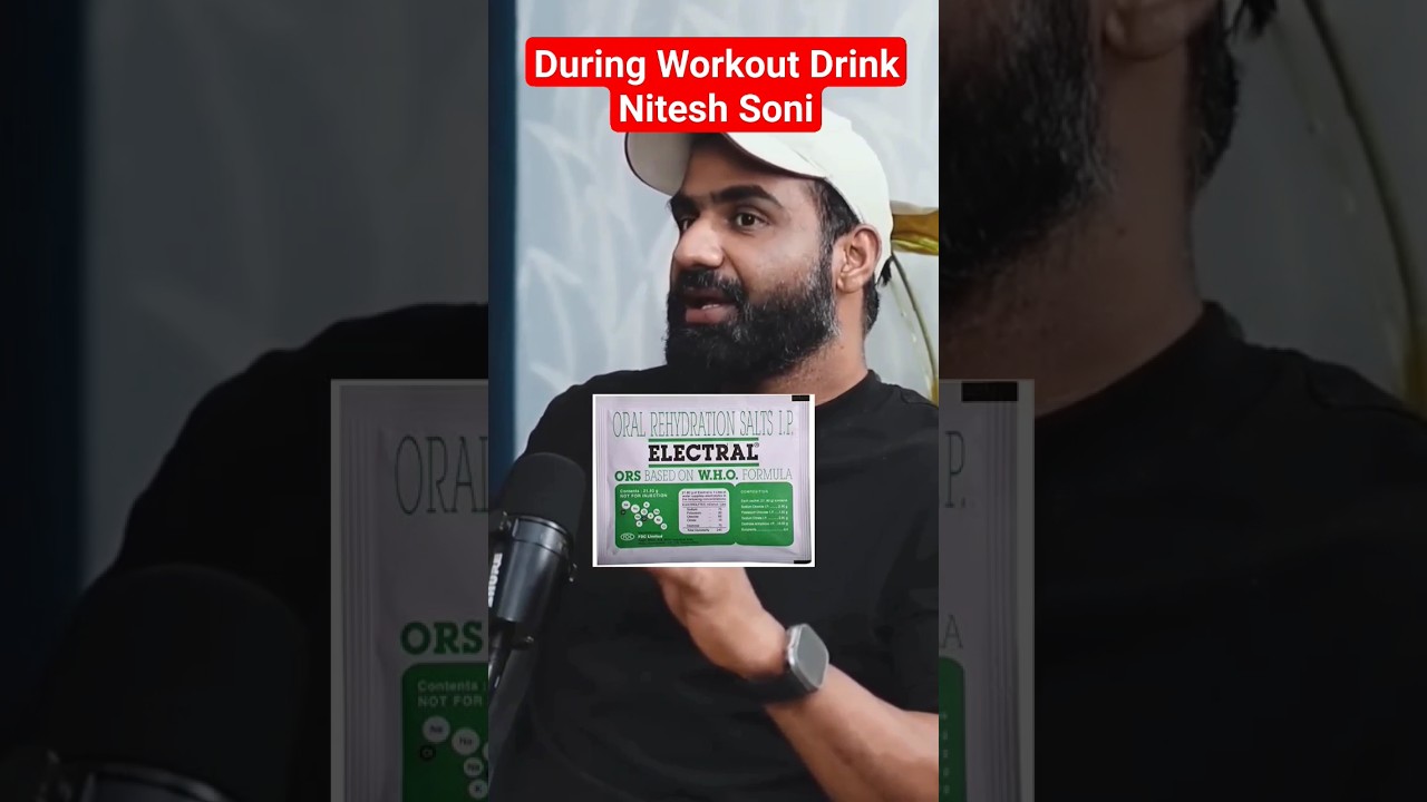 During Workout Drink Nitesh Soni - During Workout Drink Homemade #tranding #shorts