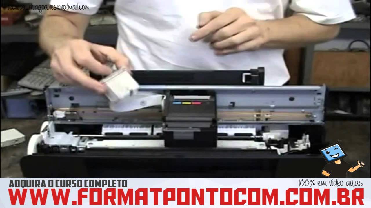 CURSO CONSERTO IMPRESSORA JATO DE TINTA / DICAS E DESMONTAGEM