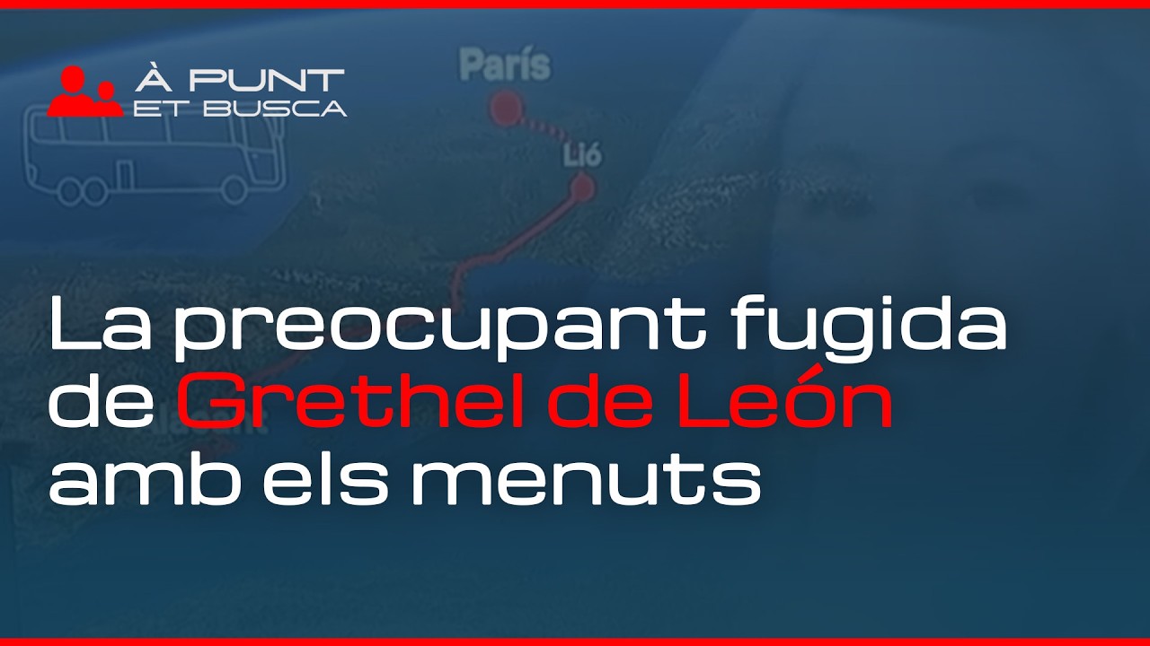 👁️‍🗨️ À Punt et busca | La preocupant fugida de Grethel de León amb els menuts de Torrevieja