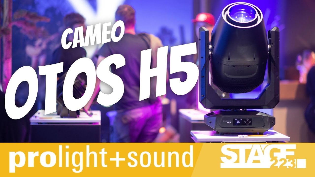 Cameo Otos H5  IP65 Movinghead | Prolight + Sound 2022