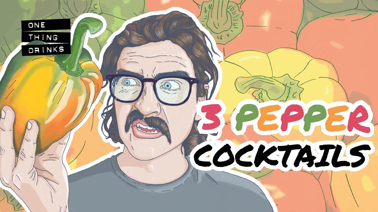 Bell Pepper - What do you mean you've never had a Margarita in a pepper? | One Thing Drinks |