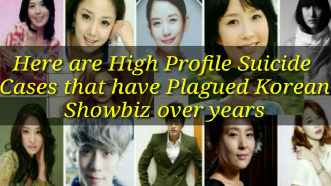 12 Korean Celebrities High Profile Suicide Cases (Latest Update)