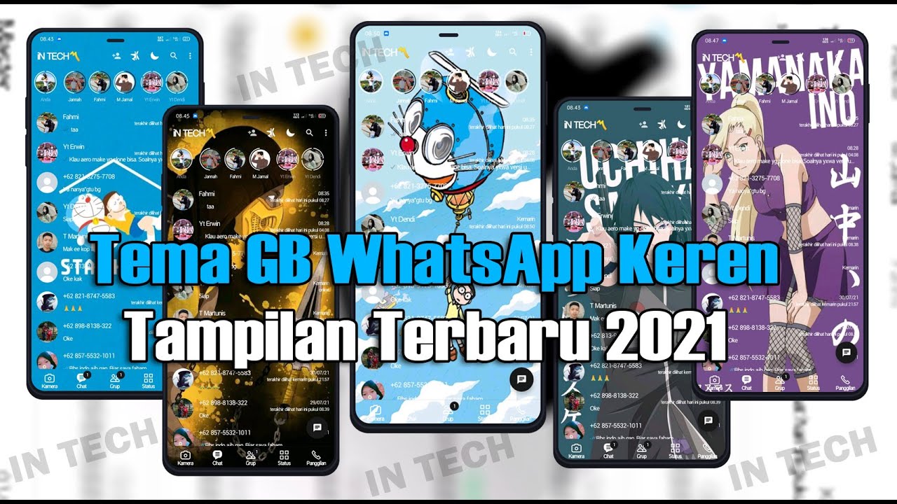 Kumpulan Tema GB WhatsApp Update Tampilan Keren 2021