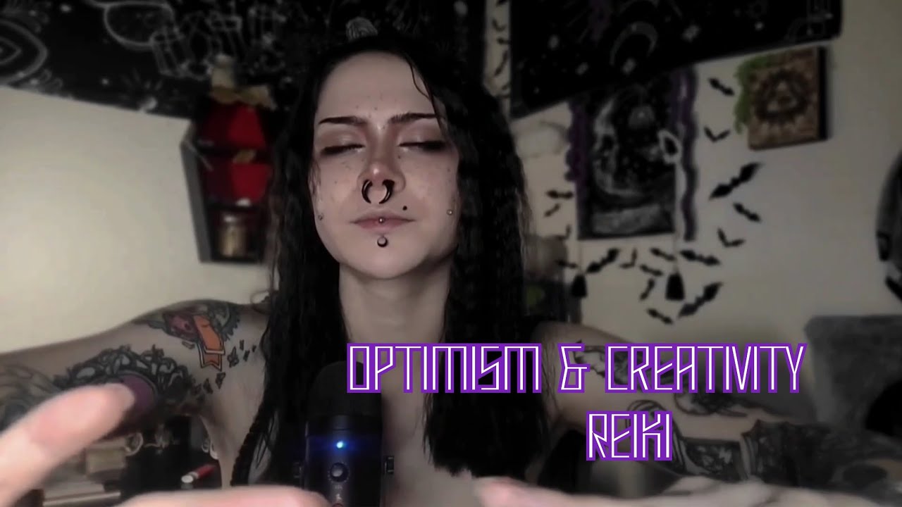 ASMR Solar Plexus Reiki for Optimism & Creativity 🌞 🎨