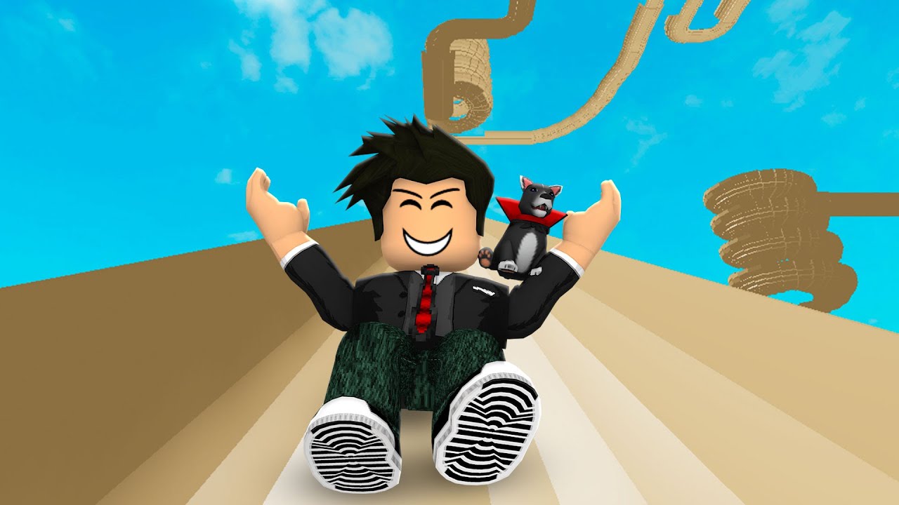ESCORREGADOR DE MADEIRA | Roblox - Alpine Slide to Pool of Epic