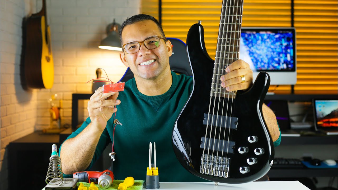 Preamp deOliveira #25 Como TURBINAR o som do seu BAIXO TAGIMA MILLENIUM 6 Cordas