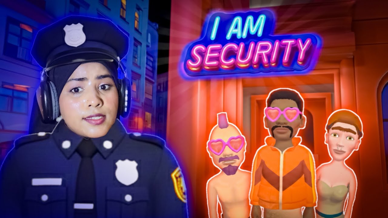 I became a rude security guard 👮 || @SoliPlayzz #funnygames #games #viral 
