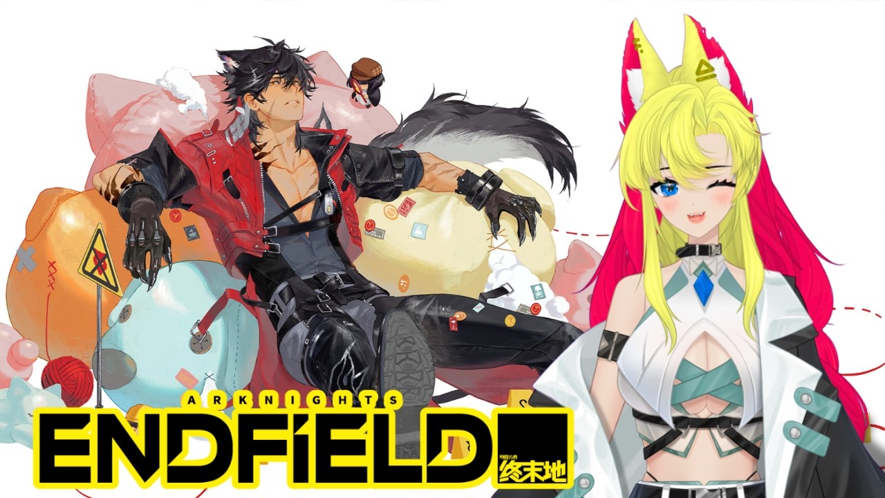Arknights Endfield with Vtuber StarFlufVT || Wulfgard and Wuling
