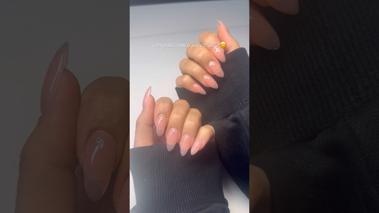 Learn Gel X Nails in 60 seconds ✨#gelnailtutorial #naildesign