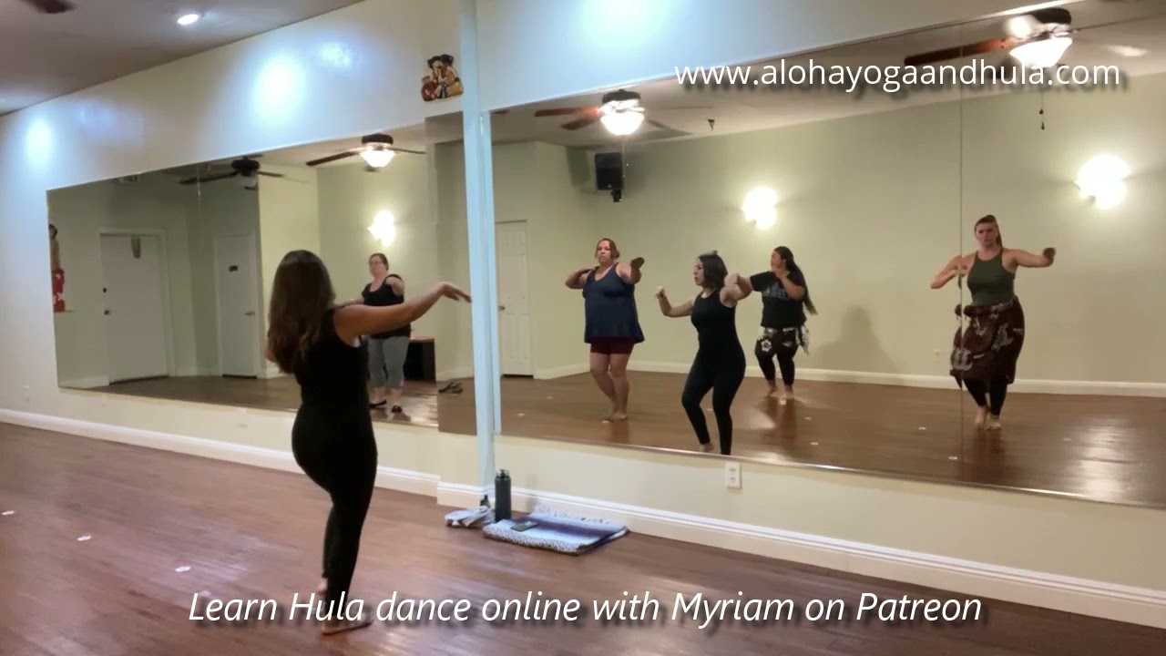 HULA CLASS ONLINE • Learn Hula with Myriam