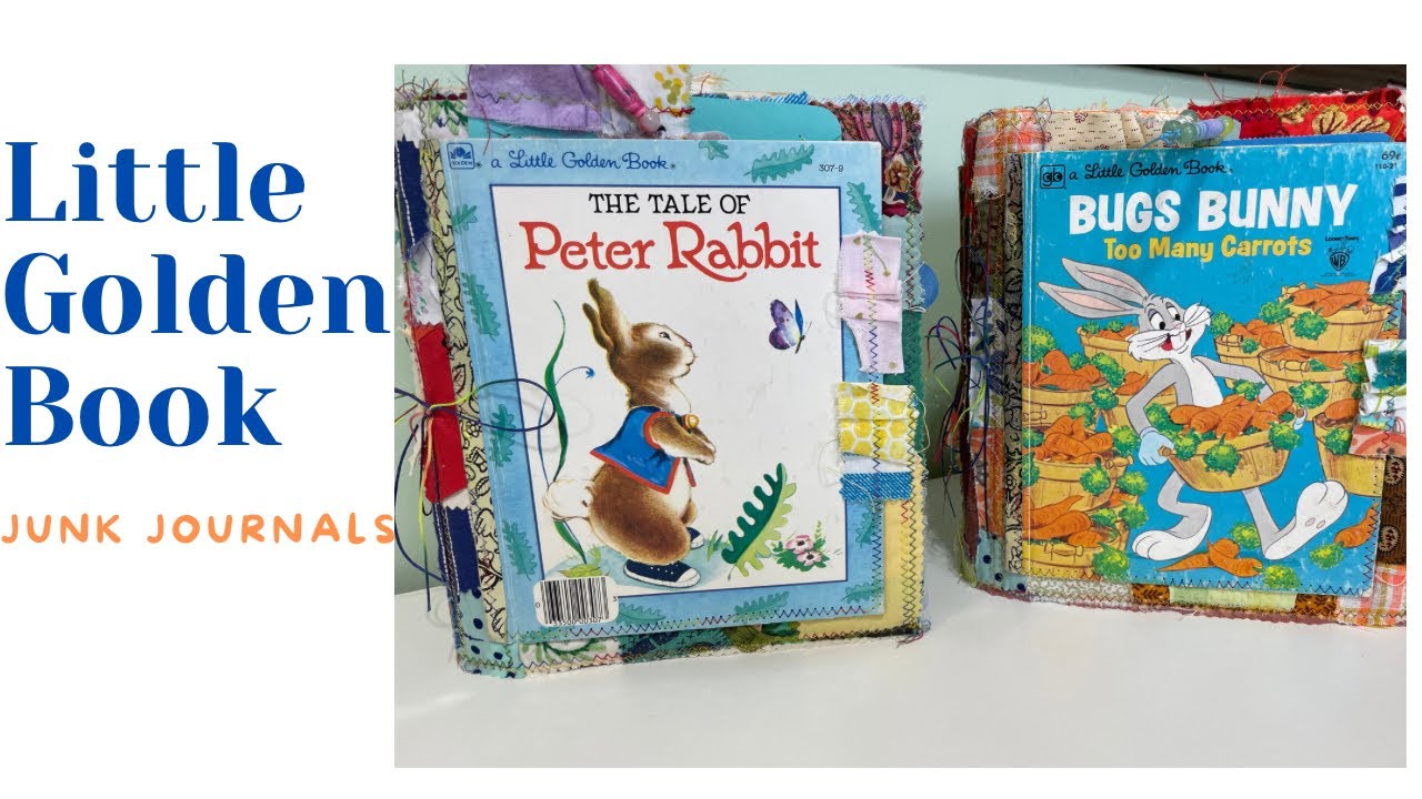 Little Golden Book Junk Journals…SOLD
