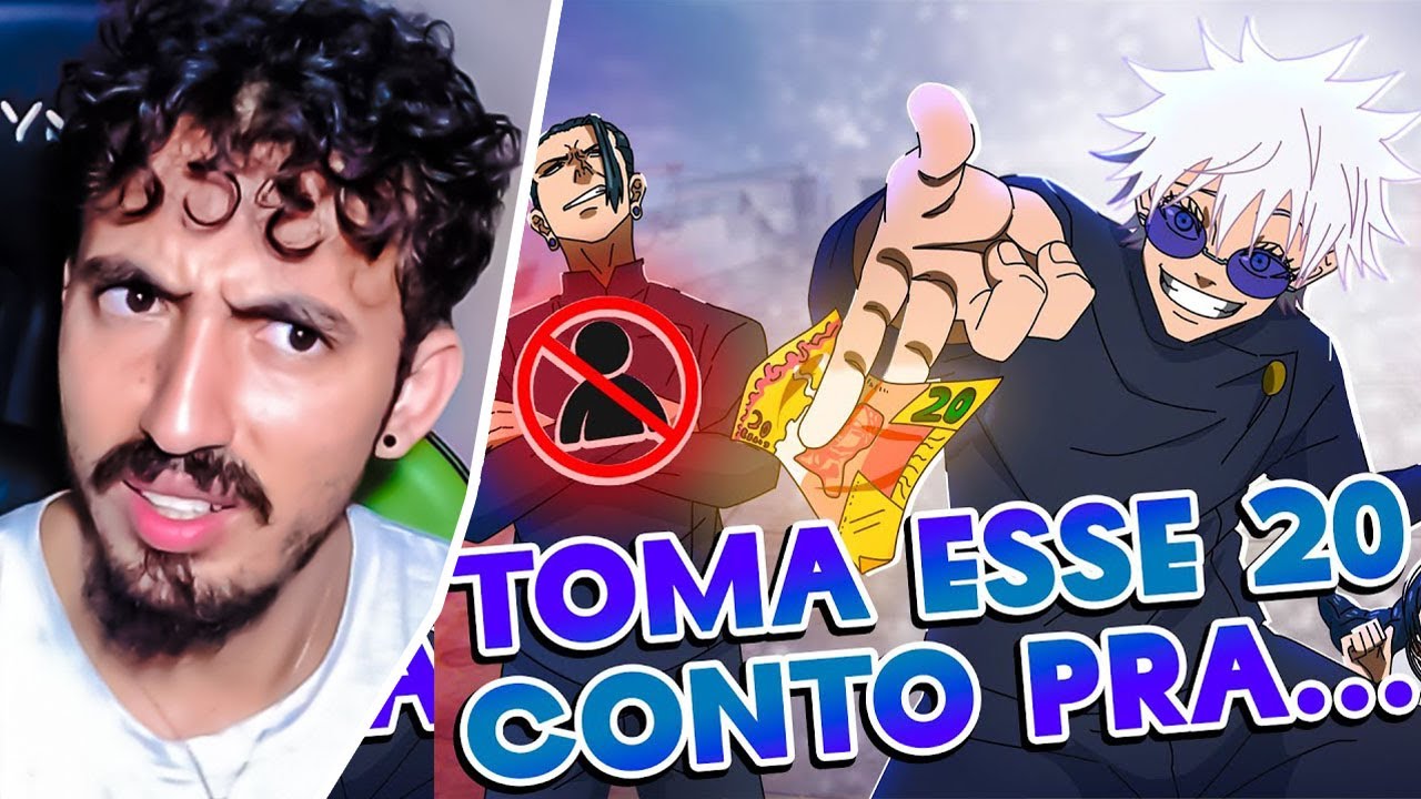 POR QUE O GOJO É TÃO DESUMILDE? O RECEPTÁCULO DO MESTRE TEKKEN - Voice Makers | Leozin React