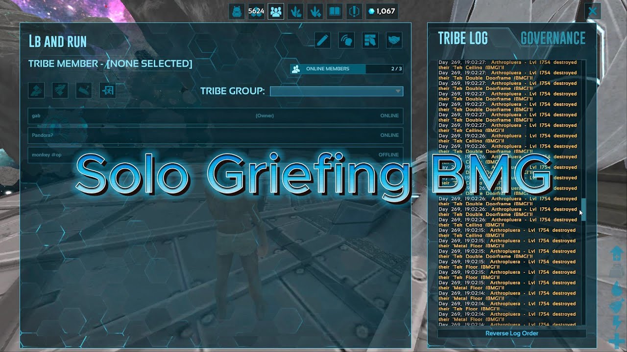 Solo Griefing BMG
