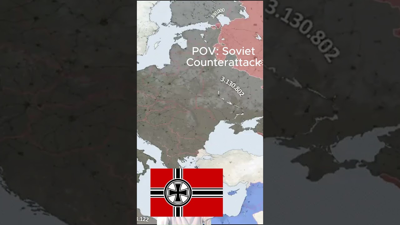 WW2 meme: Soviet Counterattack #meme #countryballs #fypシ #history #shorts #europe  #ww2 #geotuber