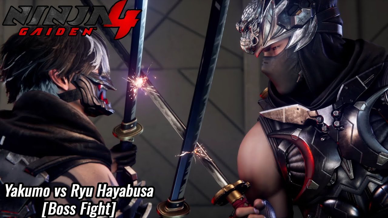 Ninja Gaiden 4: Якумо против Рю Хаябусы [Бой с Боссом]
