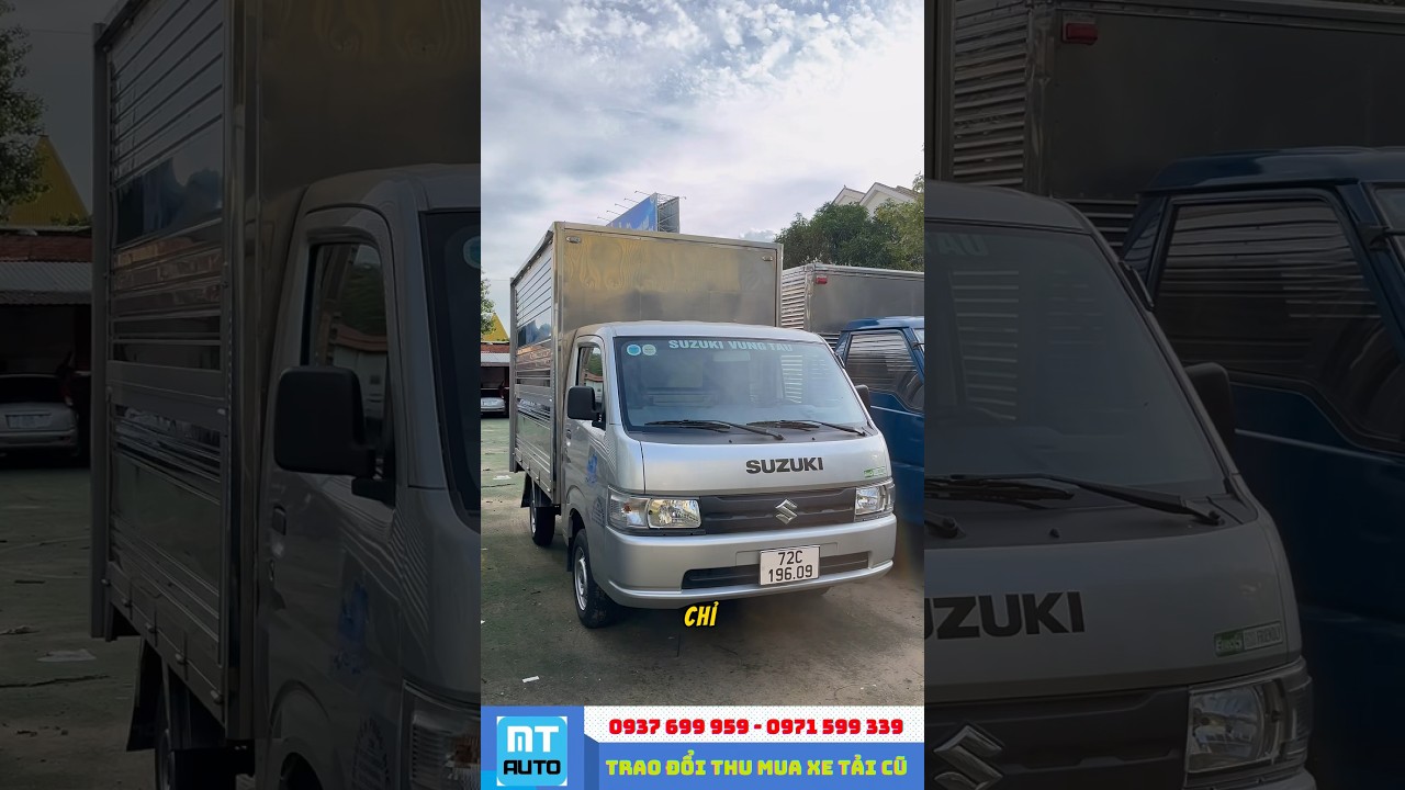 Thanh l&yacute; xe tải cũ lướt suzuki pro 700kg th&ugrave;ng k&iacute;n #nguyentienxetai #xetaicugiare c&aacute;nh dơi