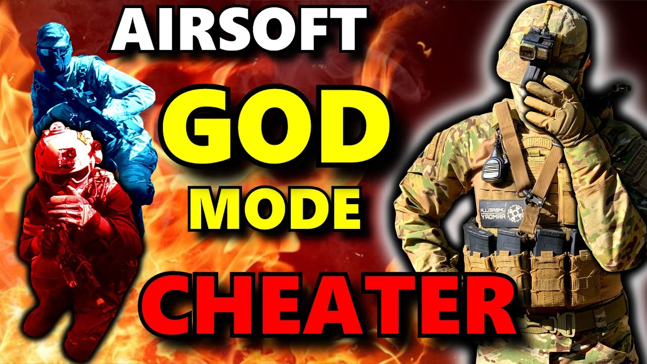 Ridiculous Airsoft Cheater Has a PET MEDIC Too!