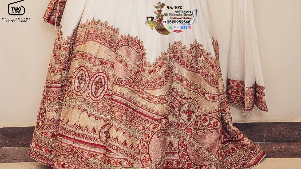 🛑 Best' Habesha_wedding Dress | Ethiopian👗Traditional Clothing ☎️+251919525681 WhatsApp #habesha