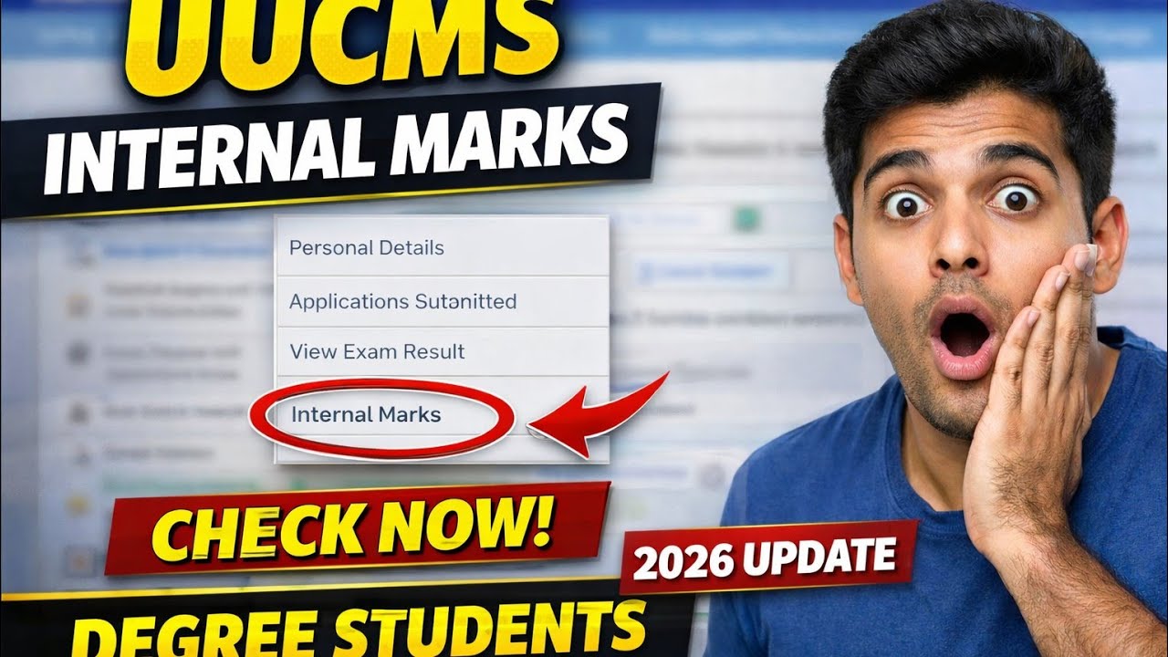 How to Check Internal Marks in UUCMS 2026 | Step by Step Process | Karnataka Students