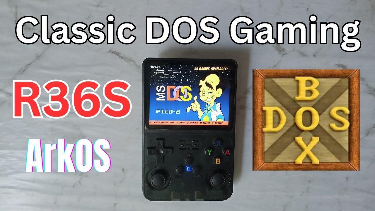 Classic DOS Games on the R36S