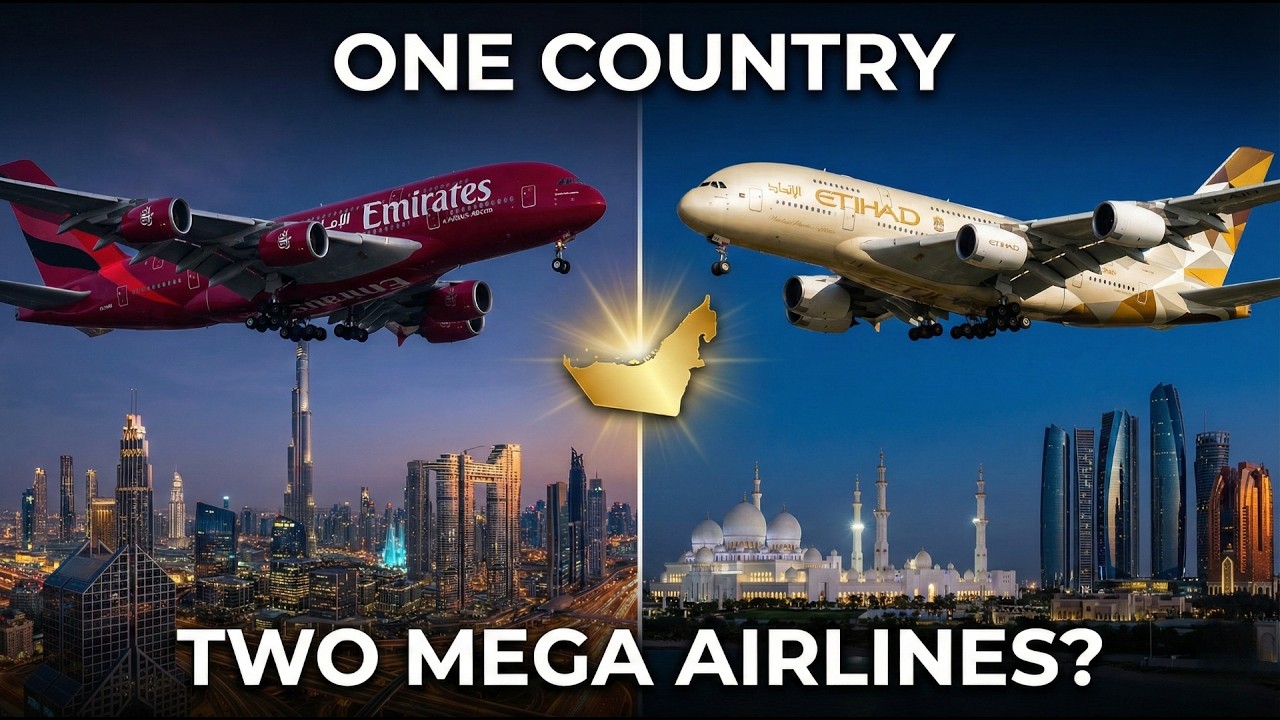 How UAE Has Two Mega Flag Carriers | Emirates vs Etihad Explained