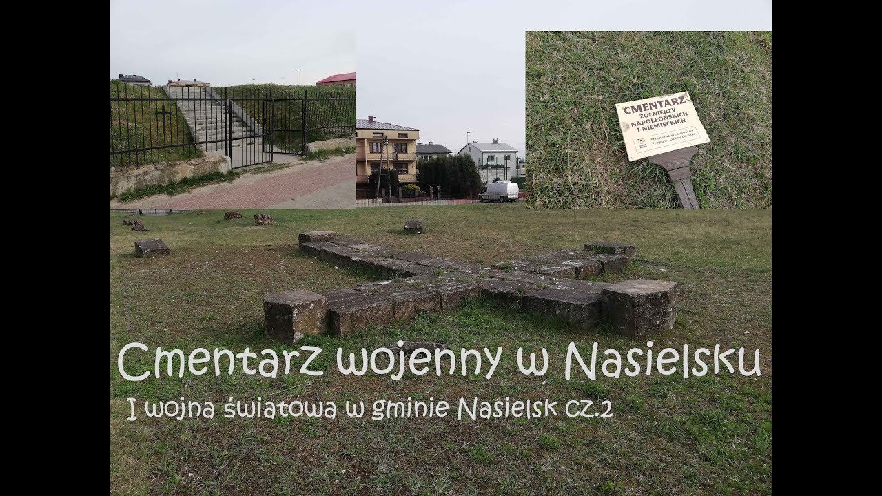 Gmina Nasielsk - cmentarze z I wojny światowej - cmentarz wojenny w Nasielsku (powiat nowodworski).