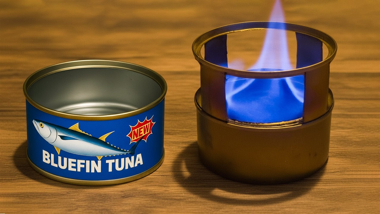 No one knew canned bluefin tuna was a gold mine! Turn it into a portable mini stove and make money