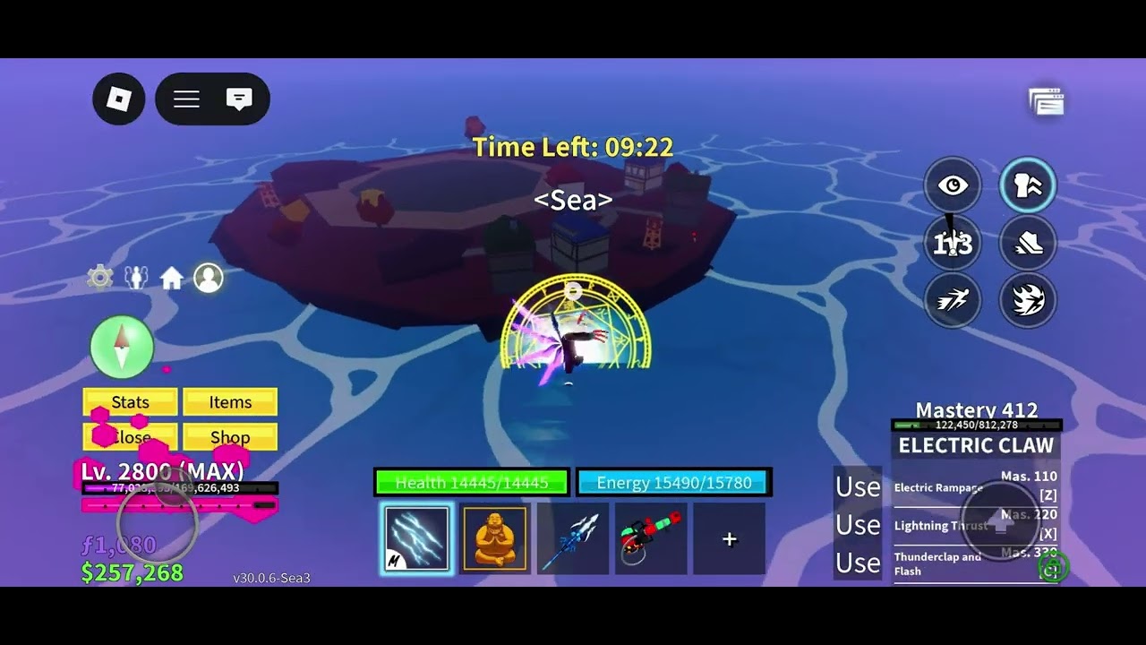 Blox Fruits Cyborg v4(Doing raids for fragments)