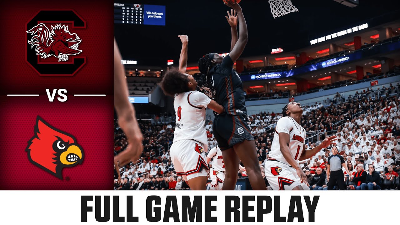 South Carolina vs. Louisville Full Game Replay | 2025-26 ACC Women's Basketball